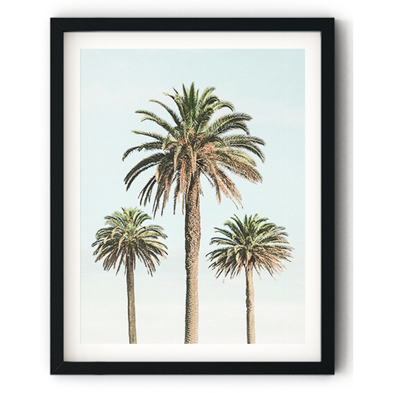 16522_black wood frame with map