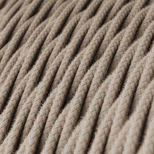Tvinnad textilkabel TC43 - Dove